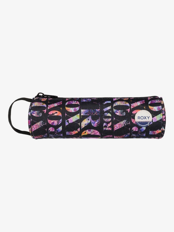 roxy, Off The Wall - Pencil Case, AX SMALL CORAWAII TRUE BLACK (kvj7) 0 Off The Wall - Pencil Case Black ERJAA03131 Roxy