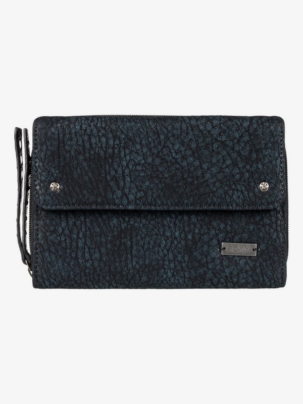 roxy, I Still Care - Portefeuille zippé pour Femme, ANTHRACITE (kvj0) 0 I Still Care - Portefeuille zippé pour Femme Noir ERJAA03317 Roxy