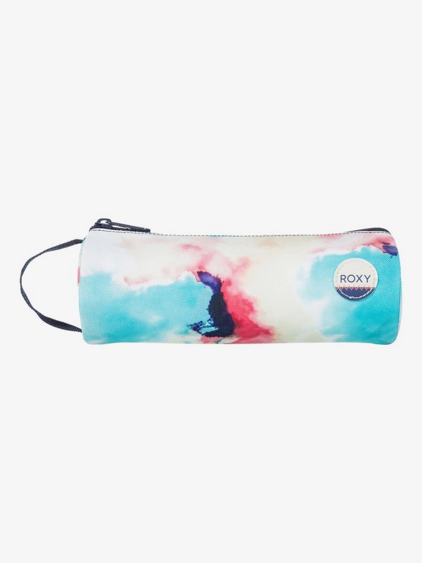 roxy, Off The Wall - Pencil Case, PLACID BLUE CLOUD NINE (bgf6) 0 Off The Wall - Pencil Case ERJAA03325 Roxy