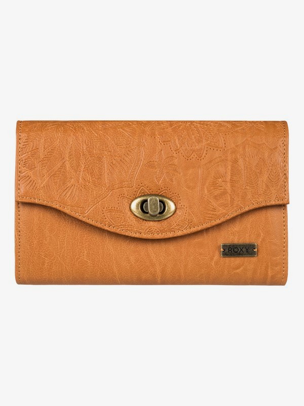 roxy, Pink Motel - Portefeuille imitation cuir pour Femme, CAMEL (nlf0) 0 Pink Motel - Portefeuille imitation cuir pour Femme Orange ERJAA03400 Roxy