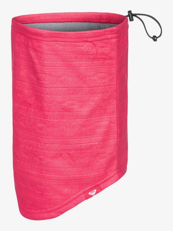 roxy, Cascade Neck Warmer, TEA BERRY_INDIE STRIPES EMBOSS (mmn4) 0 Cascade Neck Warmer Pink ERJAA03427 Roxy