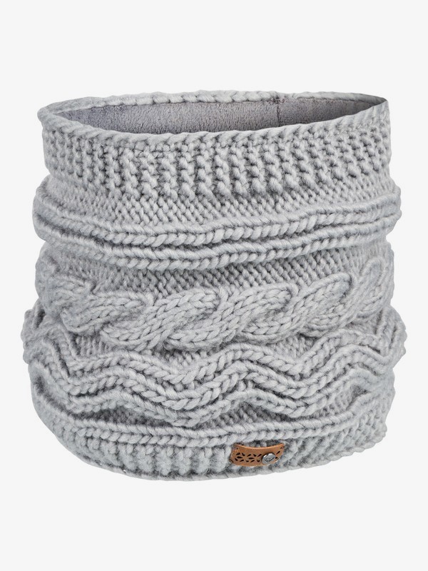 roxy, Winter Neck Warmer, WARM HEATHER GREY (sjeh) 0 Winter Neck Warmer Grey ERJAA03458 Roxy
