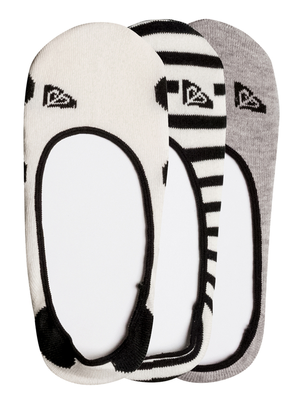 roxy, ROXY - Chaussettes invisibles, ANTHRACITE (kvj0) 0 ROXY - Chaussettes invisibles Noir ERJAA03462 Roxy