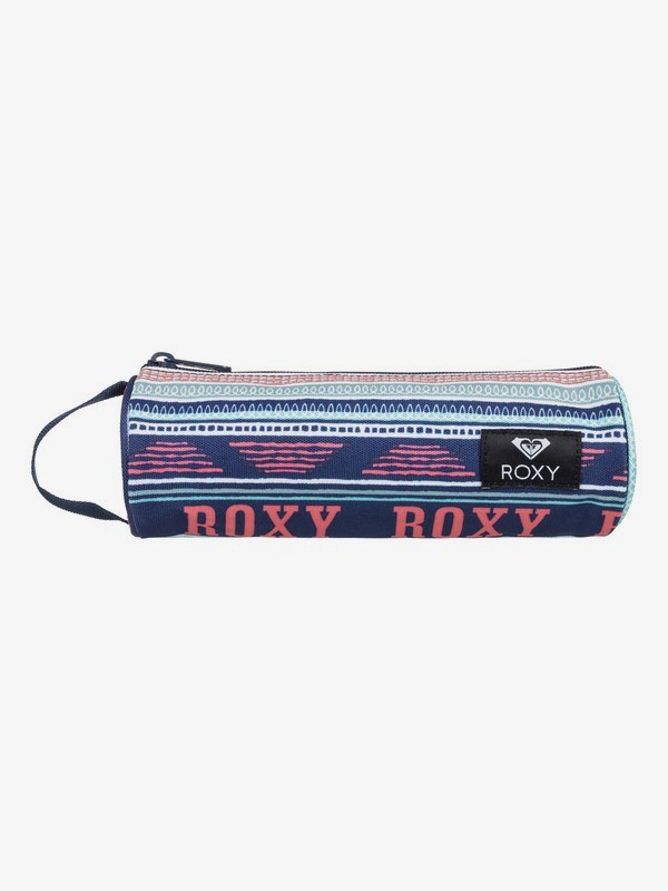 roxy, Off The Wall - Pencil Case, BRIGHT WHITE AX BOHEME BORDER (xwbg) 0 Off The Wall - Pencil Case White ERJAA03466 Roxy