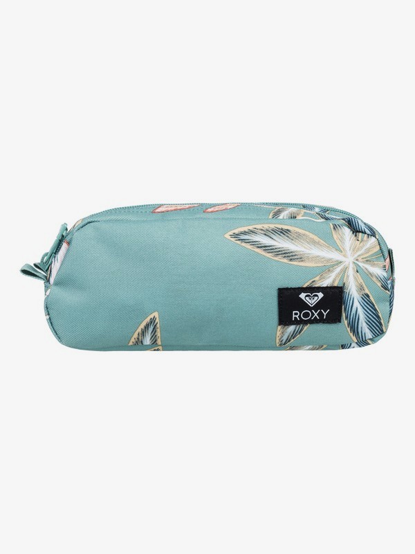 roxy, Da Rock - Pencil Case, TRELLIS BIRD FLOWER (bkw6) 0 Da Rock - Pencil Case Blue ERJAA03467 Roxy