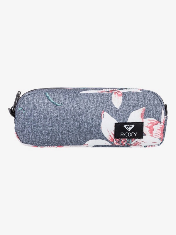 roxy, Da Rock - Pencil Case, CHARCOAL HEATHER FLOWER FIELD (kpg6) 0 Da Rock - Pencil Case Black ERJAA03467 Roxy