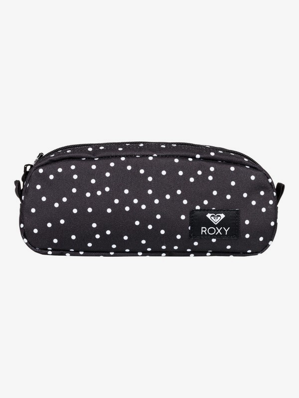 roxy, Da Rock - Estuche escolar, TRUE BLACK DOTS FOR DAYS (kvj8) 0 Da Rock - Estuche escolar Negro ERJAA03467 Roxy