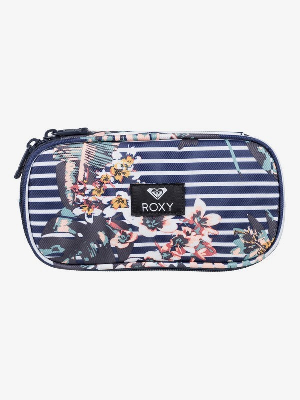 roxy, Take Me Away - Pencil Case, MEDIEVAL BLUE BOARDWALK (bte6) 0 Take Me Away - Pencil Case Blue ERJAA03470 Roxy