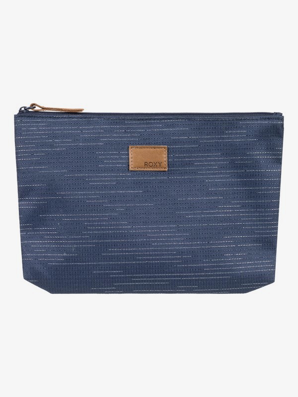roxy, Stay Creative - Bolsito multifuncional de parche con cremallera, DRESS BLUES (btk0) 0 Stay Creative - Bolsito multifuncional de parche con cremallera Azul ERJAA03471 Roxy