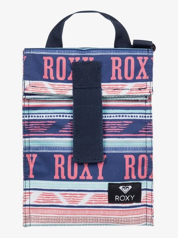 roxy, Lunch Hour Lunch Bag, BRIGHT WHITE AX BOHEME BORDER (xwbg) 0 Lunch Hour Lunch Bag White ERJAA03472 Roxy