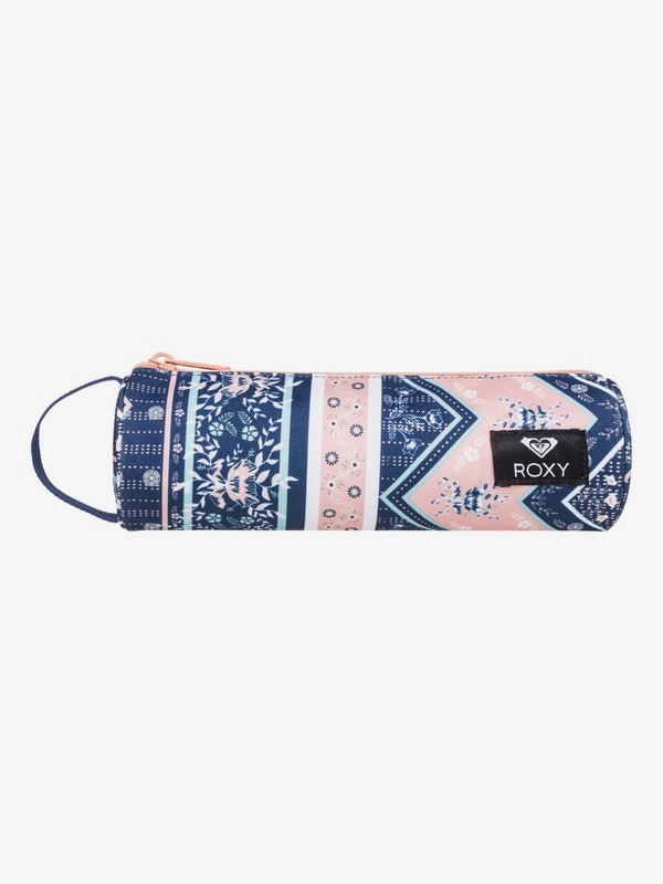 roxy, Off The Wall - Federmäppchen, MED BLUE NEWPORT BORDER SW (bte7) 0 Off The Wall - Federmäppchen Blau ERJAA03543 Roxy