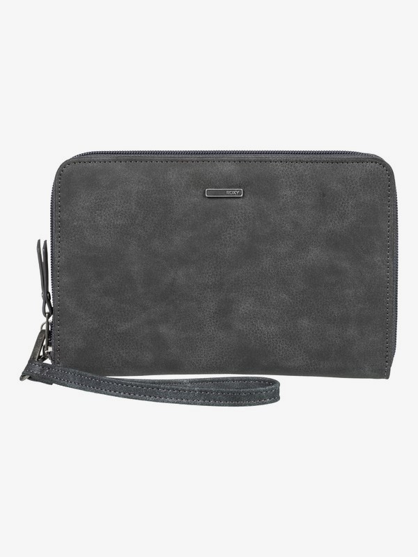 roxy, Summer Escape Zip-Around Wallet, TRUE BLACK (kvj0) 0 Summer Escape Zip-Around Wallet Black ERJAA03549 Roxy
