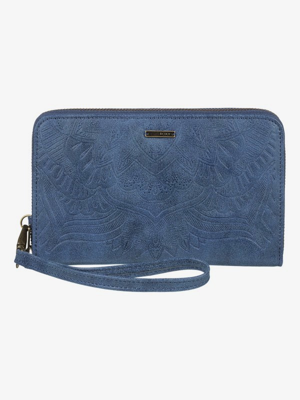 roxy, Won My Heart Zip-Around Wallet, TURBULENCE (kym0) 0 Won My Heart Zip-Around Wallet Black ERJAA03556 Roxy
