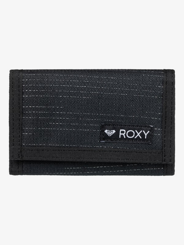 roxy, Small Beach - Dreifach faltbares Portemonnaie, TRUE BLACK (kvj0) 0 Small Beach - Dreifach faltbares Portemonnaie Schwarz ERJAA03571 Roxy