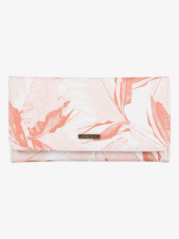 roxy, My Long Eyes Tri-Fold Wallet, BRIGHT WHITE JUNGLE BOOGIE (wbb9) 0 My Long Eyes Tri-Fold Wallet White ERJAA03600 Roxy