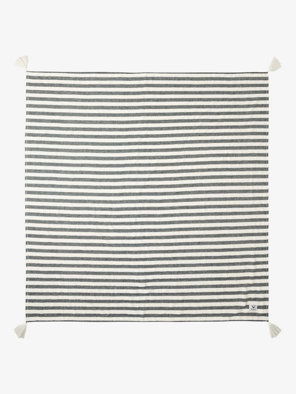 roxy, Trust The Magic Double Beach Towel, ANTHRACITE (kvj0) 0 Trust The Magic Double Beach Towel Black ERJAA03601 Roxy