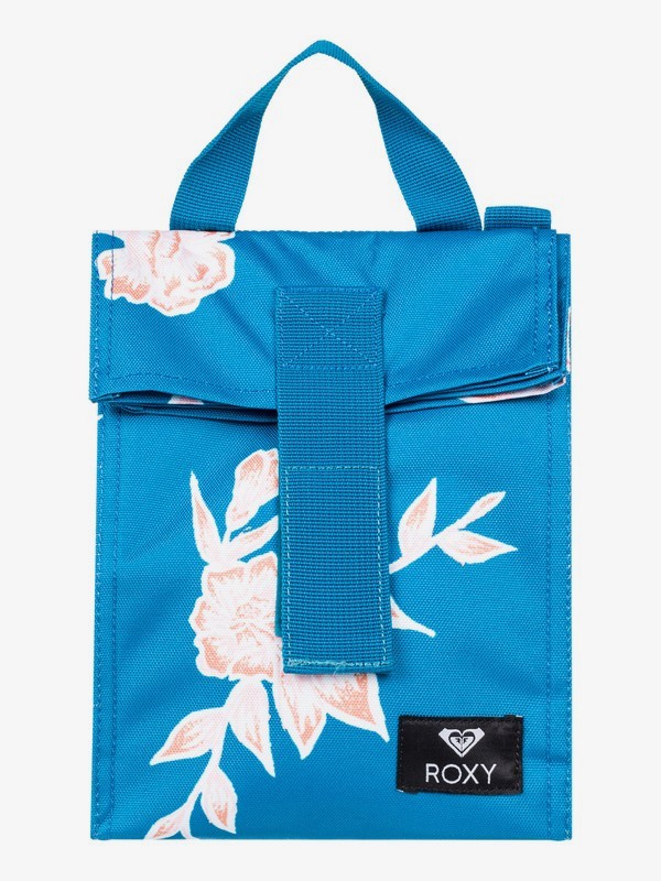 roxy, Lunch Hour Insulated Lunch Bag, MYKONOS BLUE S EGLANTINE (bzf6) 0 Lunch Hour Insulated Lunch Bag Blue ERJAA03603 Roxy