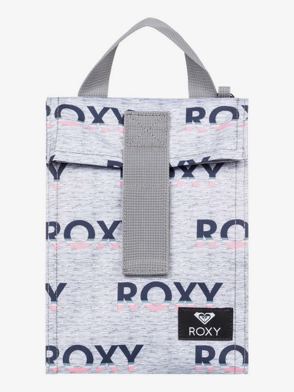 roxy, Lunch Hour Lunch Bag, HERITAGE HEATHER GRADIENT LETT (sgr6) 0 Lunch Hour Lunch Bag Grey ERJAA03616 Roxy