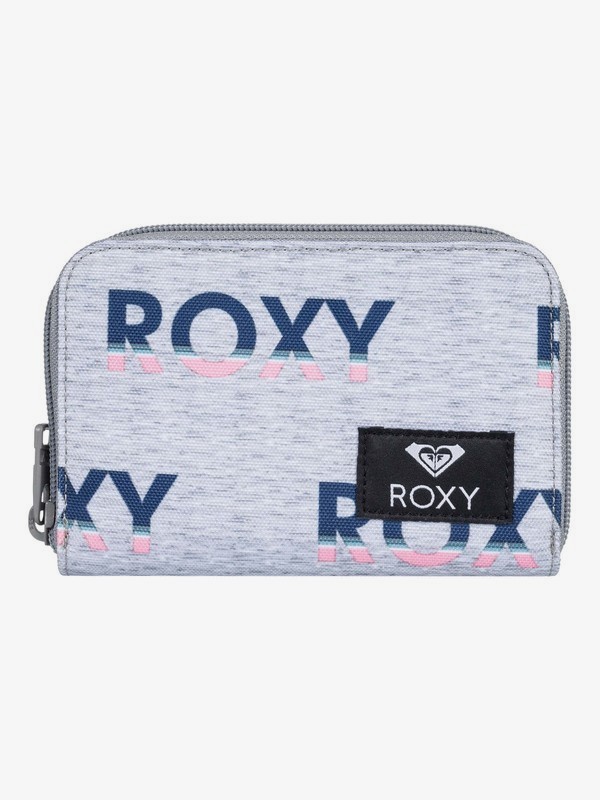 roxy, Dear Heart - Zip-Around Wallet, HERITAGE HEATHER GRADIENT LETT (sgr6) 0 Dear Heart - Zip-Around Wallet Grey ERJAA03618 Roxy