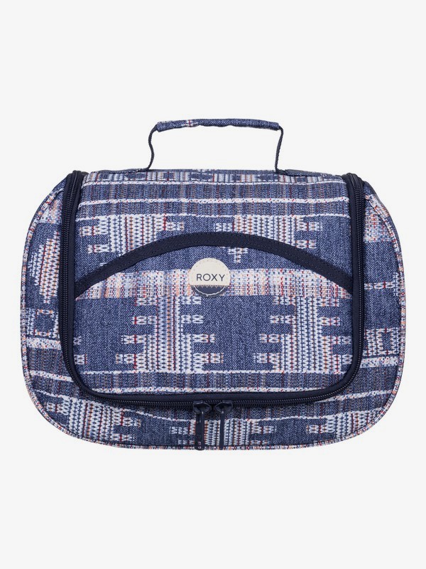roxy, Sunset Vanity - Bolsa Para Cosméticos, AKIYA COMBO BLUE PRINT (bsq7) 0 Sunset Vanity - Bolsa Para Cosméticos Azul ERJBL03060 Roxy