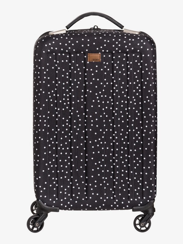 roxy, Stay True 35 L Wheeled Cabin Suitcase, TRUE BLACK DOTS FOR DAYS (kvj8) 0 Stay True 35 L Wheeled Cabin Suitcase Black ERJBL03130 Roxy
