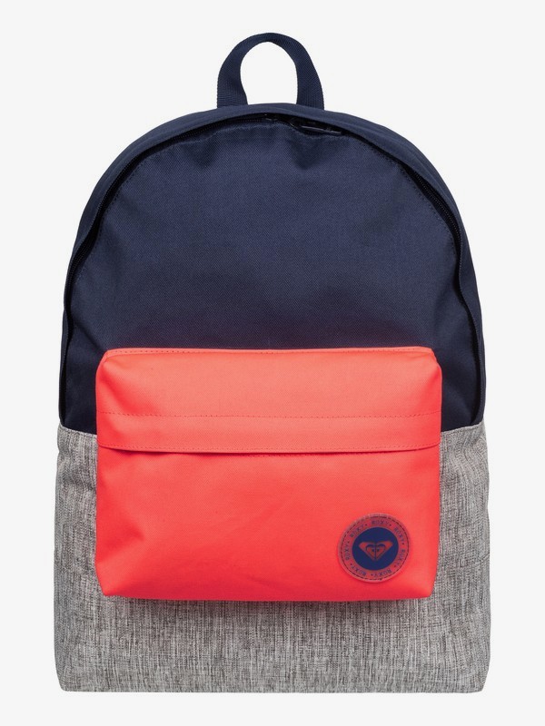 roxy, Sugar Baby Colorblock - Mochila Mediana, BLUE PRINT (bsq0) 0 Sugar Baby Colorblock - Mochila Mediana Azul ERJBP03263 Roxy