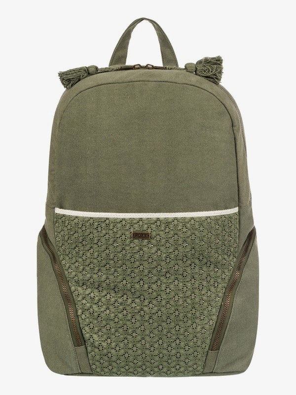 roxy, Bombora 28L - Large Backpack, DUSTY OLIVE (gpb0) 0 Bombora 28L - Large Backpack Green ERJBP03554 Roxy