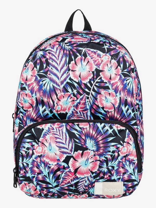 roxy, Always Core - Mochila Súper-Pequeña, ANTHRACITE TROPICAL DREAM (kvj9) 0 Always Core - Mochila Súper-Pequeña ERJBP03634 Roxy