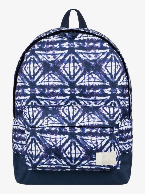 roxy, Sugar - Mochila Pequeña, DRESS BLUES GEOMETRIC FEELING (btk8) 0 Sugar - Mochila Pequeña Azul ERJBP03637 Roxy