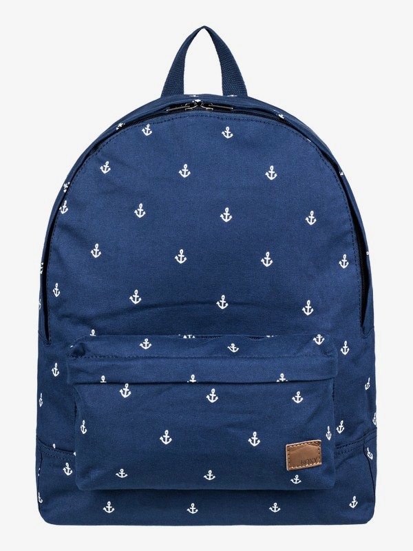 roxy, Рюкзак Sugar Baby Canvas 16L, DRESS BLUE PRINTED ANCHOR (btk6) 0 Рюкзак Sugar Baby Canvas 16L Синий ERJBP03640 Roxy