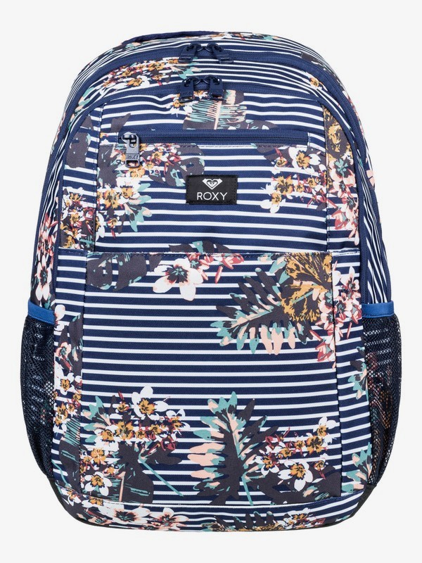 roxy, Here You Are 23.5L - Mochila mediana, MEDIEVAL BLUE BOARDWALK (bte6) 0 Here You Are 23.5L - Mochila mediana Azul ERJBP03745 Roxy