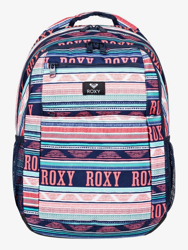 roxy, Here You Are 23.5L - Mochila mediana, BRIGHT WHITE AX BOHEME BORDER (xwbg) 0 Here You Are 23.5L - Mochila mediana Blanco ERJBP03745 Roxy