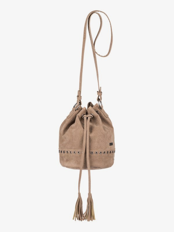 roxy, Hear Me Now Small Bucket Bag, TAUPE (tnt0) 0 Hear Me Now Small Bucket Bag Beige ERJBP03756 Roxy