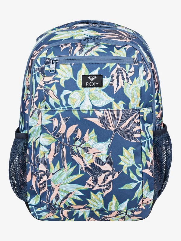roxy, Here You Are 23.5L Medium Backpack, TRUE NAVY VIVIAN SWIM (bpz6) 0 Here You Are 23.5L Medium Backpack ERJBP03790 Roxy