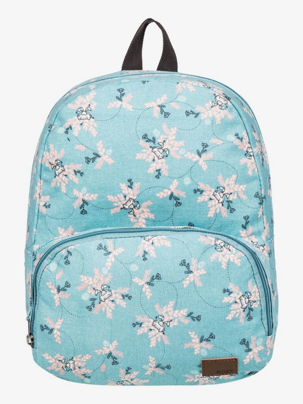 roxy, Always Core Canvas 8L Extra-Small Backpack, AQUIFER FLOWERS EVERYDAY SWIM (bgw6) 0 Always Core Canvas 8L Extra-Small Backpack Blue ERJBP03830 Roxy