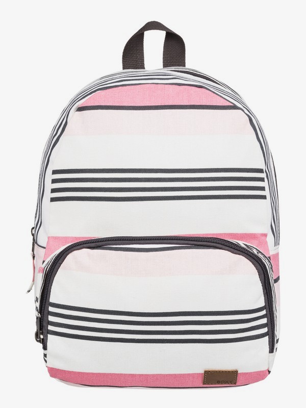 roxy, Always Core Canvas 8L Extra-Small Backpack, MARSHMALLOW DAY BREAK STRIPE (wbt5) 0 Always Core Canvas 8L Extra-Small Backpack White ERJBP03830 Roxy