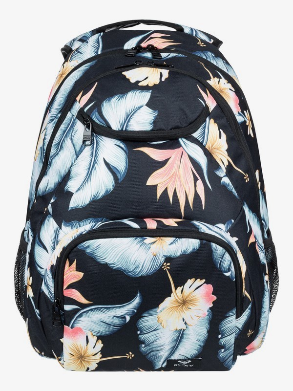 roxy, Shadow Swell 24L Medium Backpack, ANTHRACITE TROPICAL LOVE S (kvj6) 0 Shadow Swell 24L Medium Backpack Black ERJBP03845 Roxy