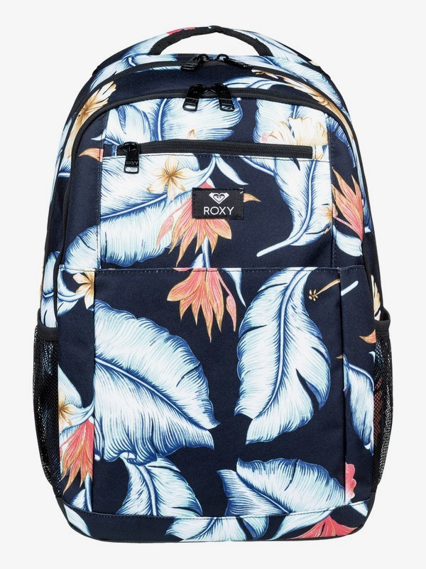 roxy, Here You Are 23.5L - Medium Backpack, ANTHRACITE TROPICAL LOVE S (kvj6) 0 Here You Are 23.5L - Medium Backpack Black ERJBP03846 Roxy
