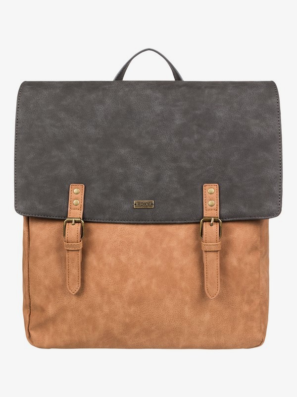roxy, Get Free 9L - Extrakleiner Rucksack aus Kunstleder, CAMEL (nlf0) 0 Get Free 9L - Extrakleiner Rucksack aus Kunstleder Orange ERJBP03850 Roxy