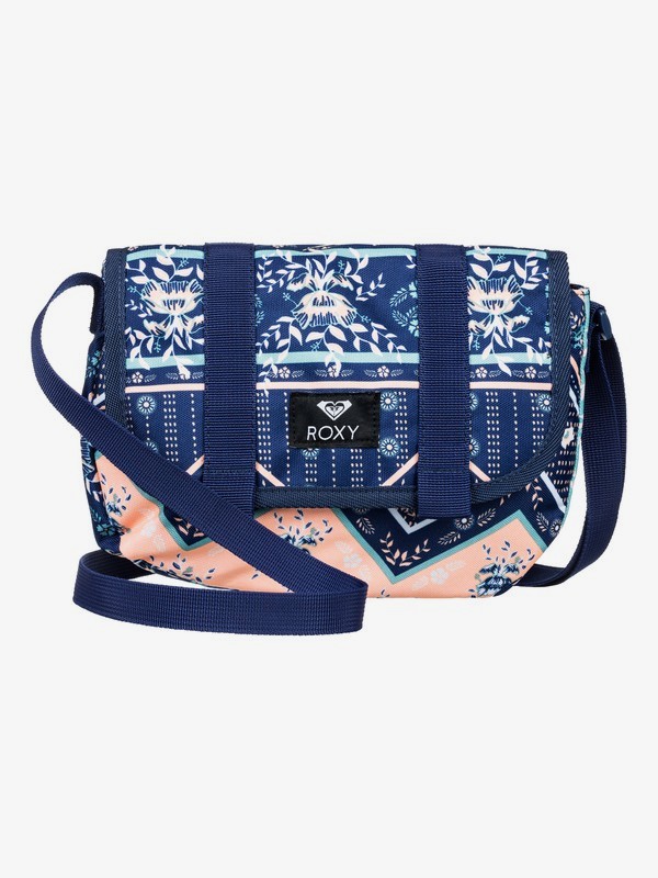 roxy, Back On You 1.8L - Small Handbag, MED BLUE NEWPORT BORDER SW (bte7) 0 Back On You 1.8L - Small Handbag Blue ERJBP03852 Roxy