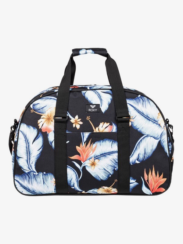 roxy, Feel Happy 35L - Sac de sport taille moyenne, ANTHRACITE TROPICAL LOVE S (kvj6) 0 Feel Happy 35L - Sac de sport taille moyenne Noir ERJBP03854 Roxy