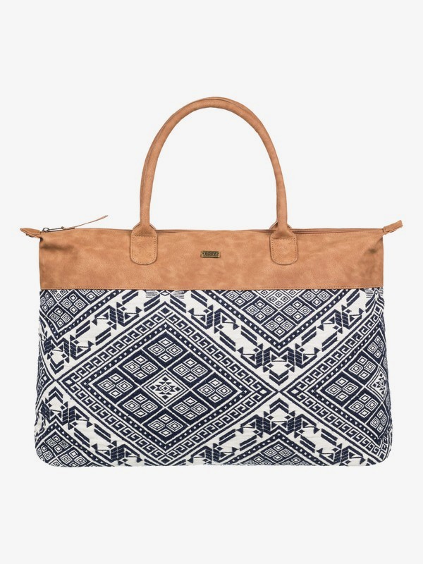 roxy, Lunar Eclipse A Large Weekend Bag, DRESS BLUES (btk0) 0 Lunar Eclipse A Large Weekend Bag Blue ERJBP03867 Roxy