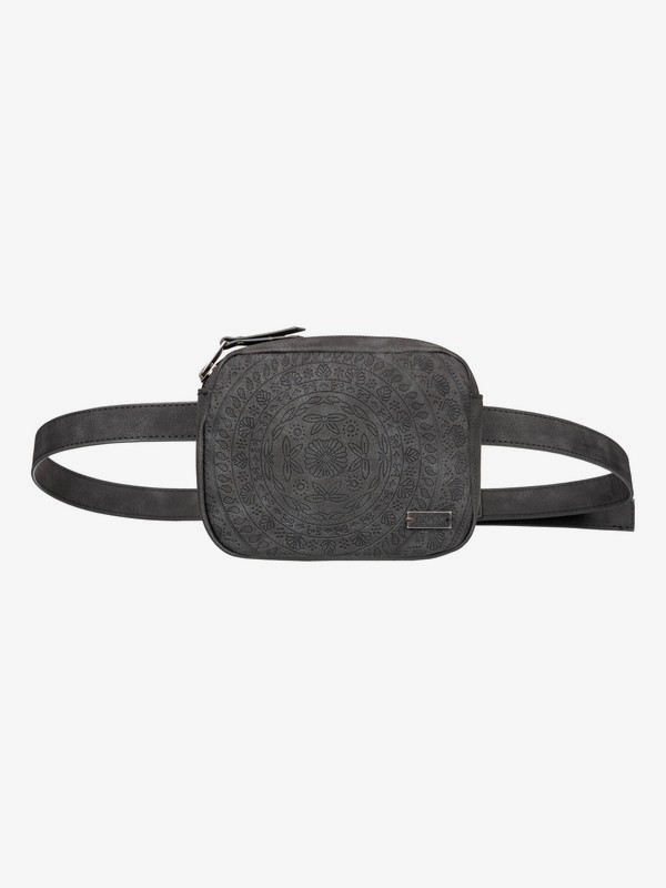 roxy, Mexican Sun Faux Leather Fanny Pack, TRUE BLACK (kvj0) 0 Mexican Sun Faux Leather Fanny Pack Black ERJBP03868 Roxy