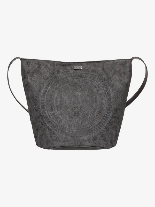 roxy, Desert Bloom Faux Leather Purse, TRUE BLACK (kvj0) 0 Desert Bloom Faux Leather Purse Black ERJBP03871 Roxy