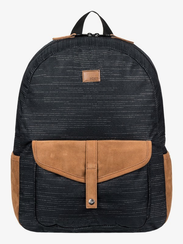 roxy, Carribean Solid 18L - Zaino medio, TRUE BLACK (kvj0) 0 Carribean Solid 18L - Zaino medio Black ERJBP03914 Roxy