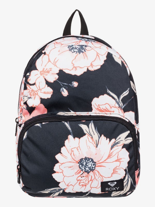 roxy, Always Core 8L Small Backpack, ANTHRACITE S NEW FLOWERS (kvj7) 0 Always Core 8L Small Backpack Black ERJBP03920 Roxy