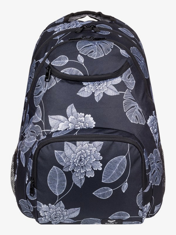 roxy, Shadow Swell 24L Medium Backpack, ANTHRACITE FLOWER OF LOVE (kvj8) 0 Shadow Swell 24L Medium Backpack Black ERJBP03921 Roxy