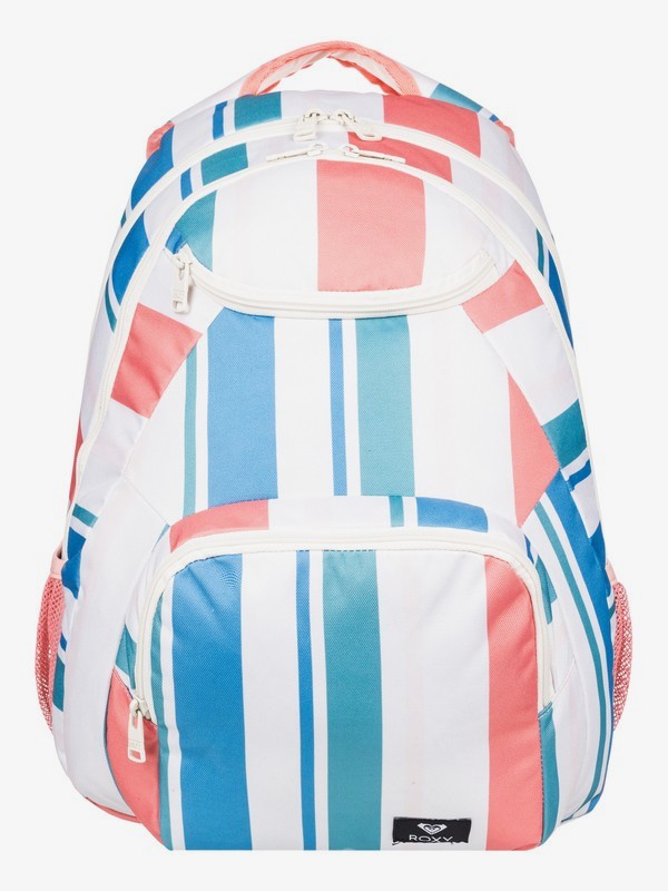 roxy, Shadow Swell 24L Medium Backpack, MARSHMALLOW FRESH STRIPE (xwmb) 0 Shadow Swell 24L Medium Backpack White ERJBP03921 Roxy