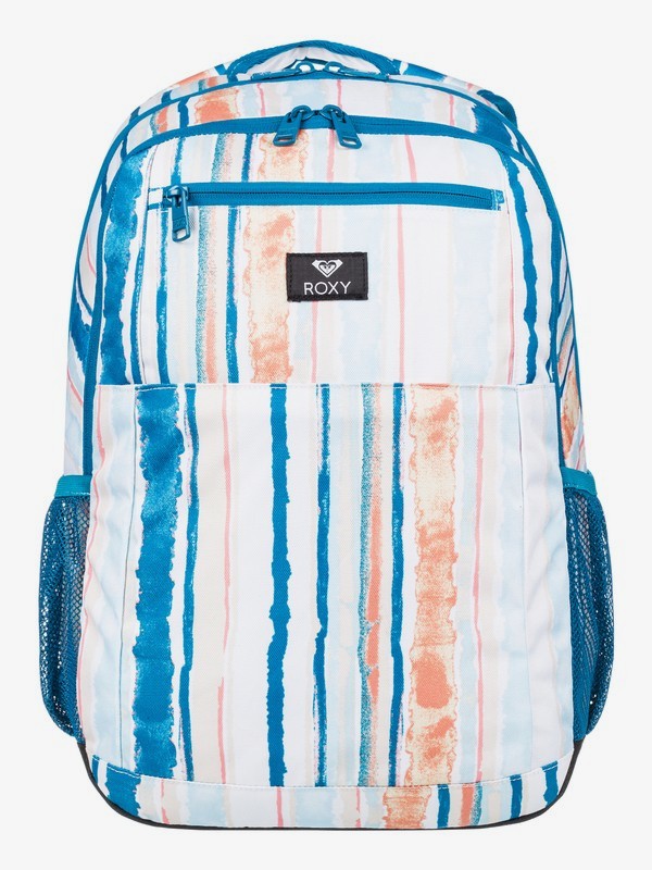 roxy, Here You Are 23L Medium Backpack, BRIGHT WHITE RIVER (wbb4) 0 Here You Are 23L Medium Backpack White ERJBP03924 Roxy