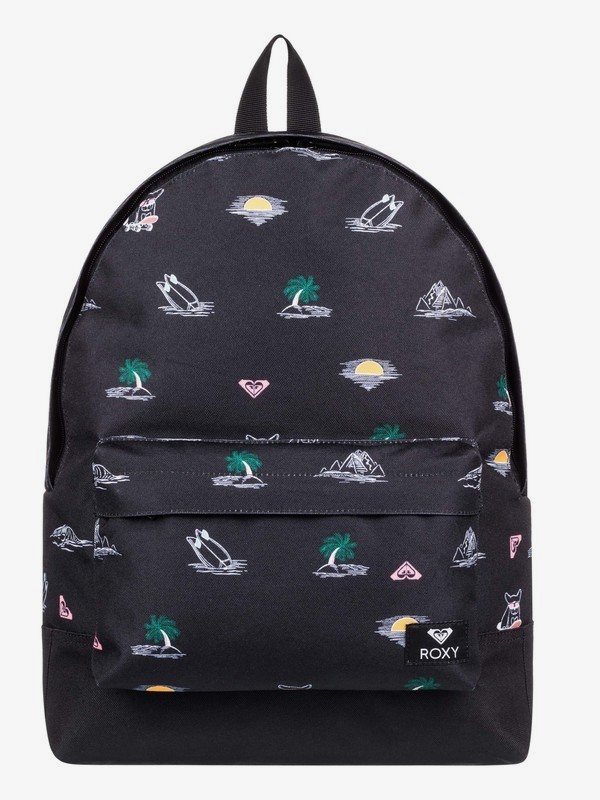 roxy, Sugar Baby 16L - Sac à dos de taille moyenne pour Femme, ANTHRACITE MAURICE (xkym) 0 Sugar Baby 16L - Sac à dos de taille moyenne pour Femme ERJBP03950 Roxy